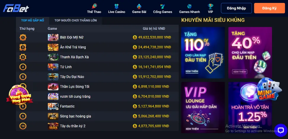 Trải nghiệm game bài đổi thưởng và nổ hũ uy tín tại bóng đá 88